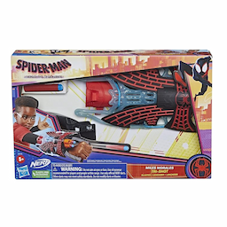 Spider-Man Verse Web Dart Blaster: Launch into action with this fun dart blaster inspired by the Spider-Verse, perfect for superhero enthusiasts.