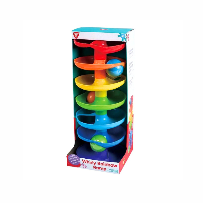 Helps develop fine motor skills and eye-hand coordination of your child; 3 rattle balls included, perfect for your little baby 12 months and up