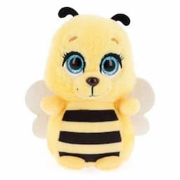 Animotsu Bumble Bee from Keel Toys are the fun and collectable soft toys with a sparkle in their eyes. Manufactured in super-soft fabrics. Supersoft high-quality fabrics. Eye-catching Keel-designed fabrics. Suitable from birth. Can be hand washed.
