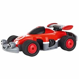 The first RC vehicle. Racing car in red. Ideally suited for the little ones.  Ease of handling. tire. Light and sound function.