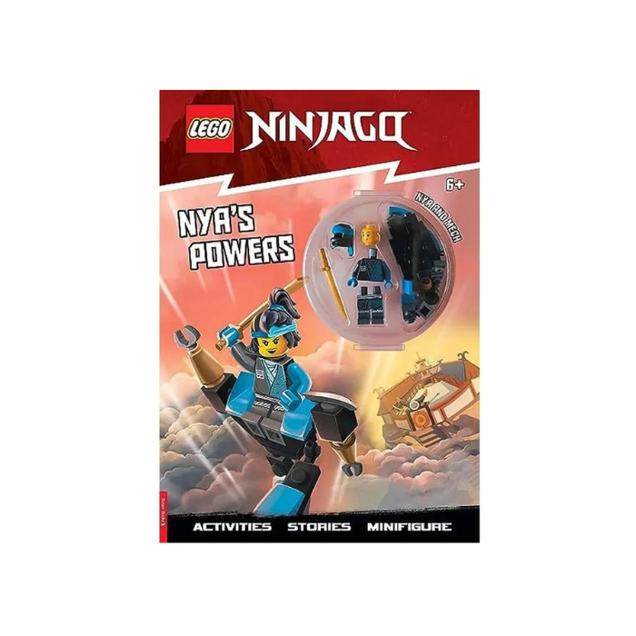 LEGO® NINJAGO®: Nya's Power (with Nya minifigure). 32 pages. size 205 x 288 mm. Suitable age group: 7 years and above.