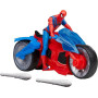SPIDERMAN 4IN VEHICLE AND FIGURE