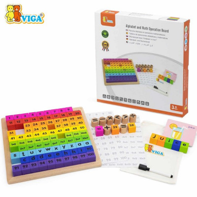 Alphabet and Math Operation Board
