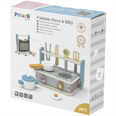 Foldable stove & BBQ