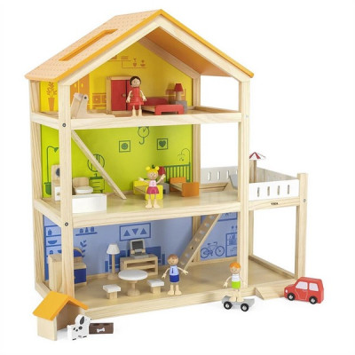 3-Storey Wooden House 