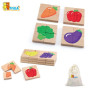 MAGNET PUZZLE BLOCK 32PCS-Fruits