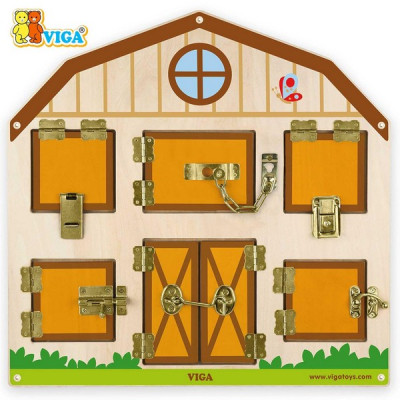 Wall Toy - Locking and Unlocking