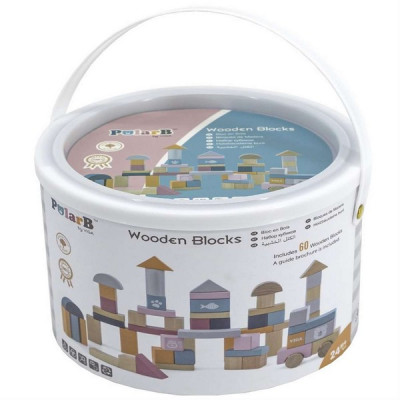 Wooden Blocks - 60pcs