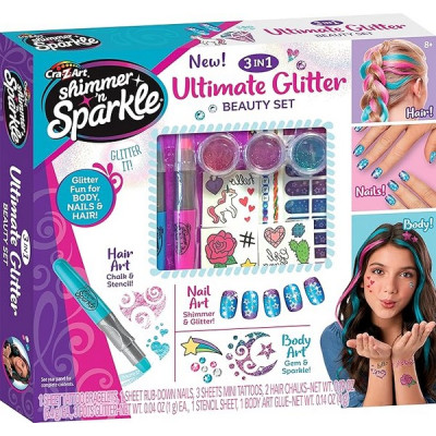 SNS 3-in-1 Ultimate Glitter Beauty Set